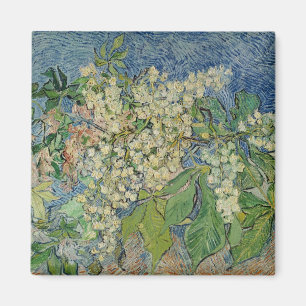Vincent van Gogh Blossoming Chestnut Branches Magnet