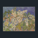 Vincent van Gogh - Blossoming Chestnut Branches Postcard<br><div class="desc">Blossoming Chestnut Branches (1890) by Vincent van Gogh is a vintage Post Impressionism fine art floral still life nature painting. A garden featuring flowers on a tree branch in bloom during the spring. About the artist: Vincent Willem van Gogh (1853-1890) was a Post Impressionist painter whose work was most notable...</div>
