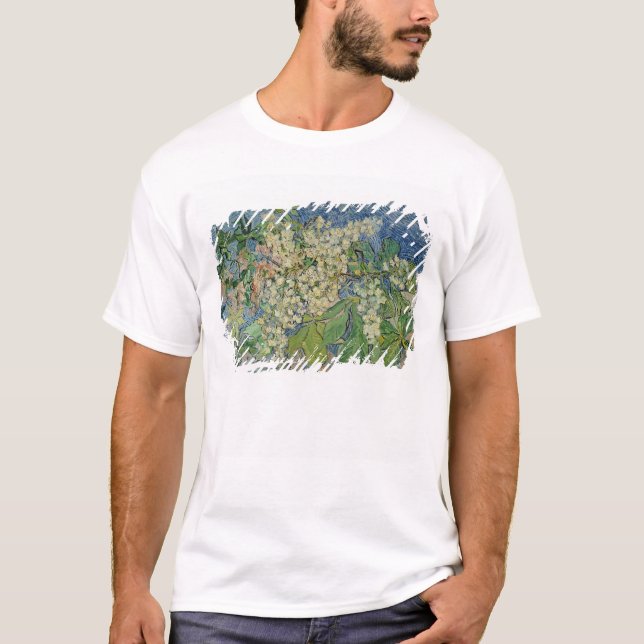 Vincent van Gogh | Blossoming Chestnut Branches T-Shirt (Front)
