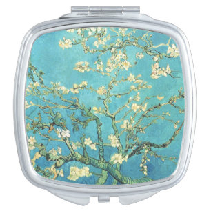 Vincent van Gogh Blossomong Almond Tree      Compact Mirror
