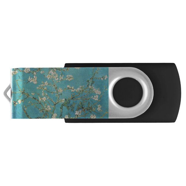 Vincent van Gogh Blossomong Almond Tree    Flash Drive (Back)