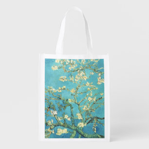 Vincent van Gogh Blossomong Almond Tree   Grocery Bag