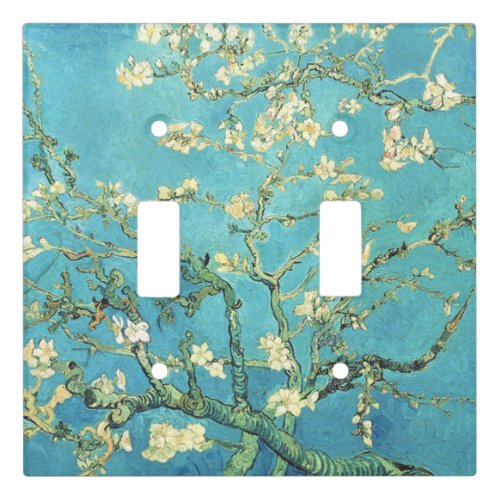 Vincent van Gogh Blossomong Almond Tree    Light Switch Cover