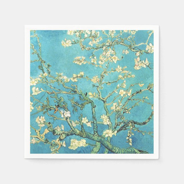 Vincent van Gogh Blossomong Almond Tree     Napkins (Front)