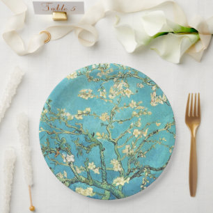 Vincent van Gogh Blossomong Almond Tree Paper Plates
