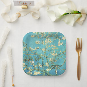 Vincent van Gogh Blossomong Almond Tree      Paper Plates