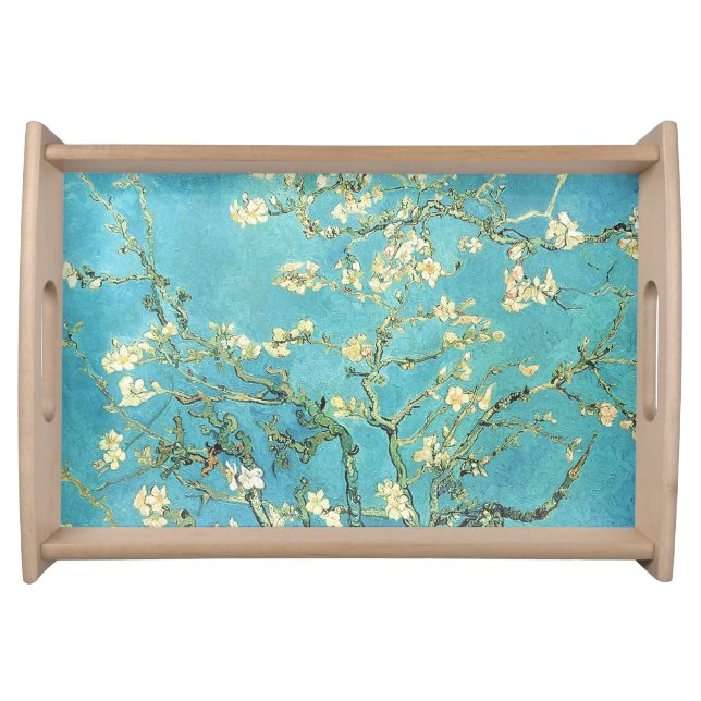 Vincent van Gogh Blossomong Almond Tree    Serving Tray (Front)