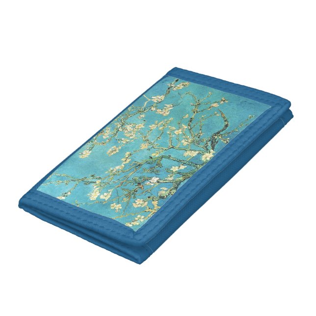 Vincent van Gogh Blossomong Almond Tree  Trifold Wallet (Bottom)