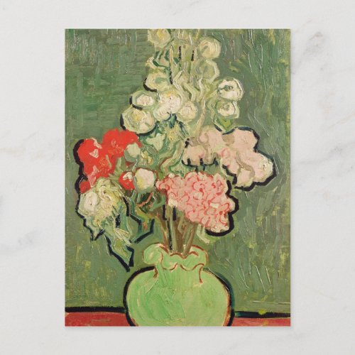 Vincent van Gogh  Bouquet of flowers 1890 Postcard