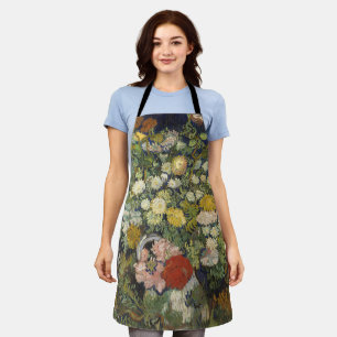 Vincent van Gogh Bouquet of Flowers in a Vase Apron
