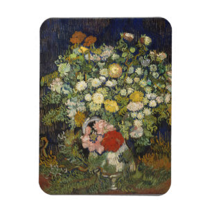 Vincent van Gogh Bouquet of Flowers in a Vase Magnet