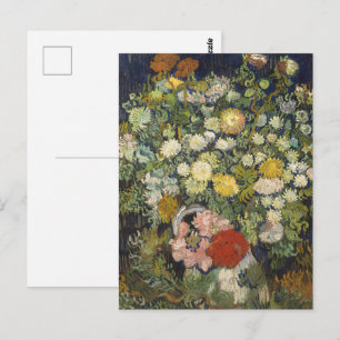 Vincent van Gogh Bouquet of Flowers in a Vase Postcard