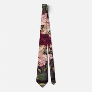 Vincent Van Gogh - Bowl with Peonies & Roses Tie