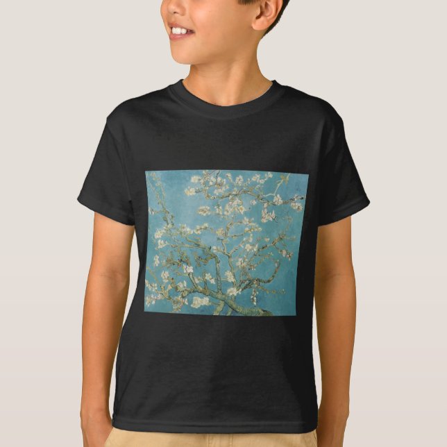 Vincent Van Gogh Branches of Almond Tree T-Shirt (Front)