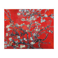 Vincent van Gogh Branches with Almond Blossom Canvas Prints