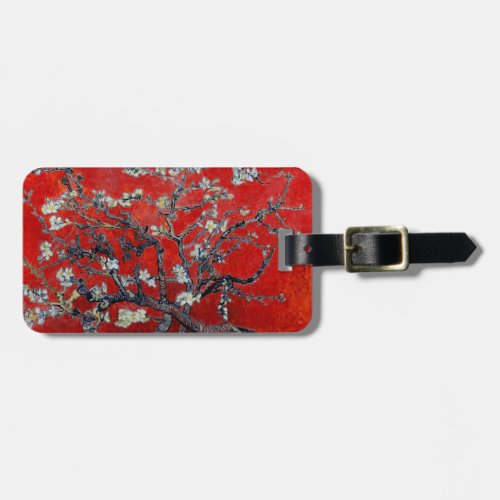 Vincent van Gogh Branches with Almond Blossom Luggage Tag