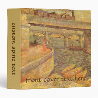 Vincent van Gogh Bridges Across the Seine Asnieres Binder