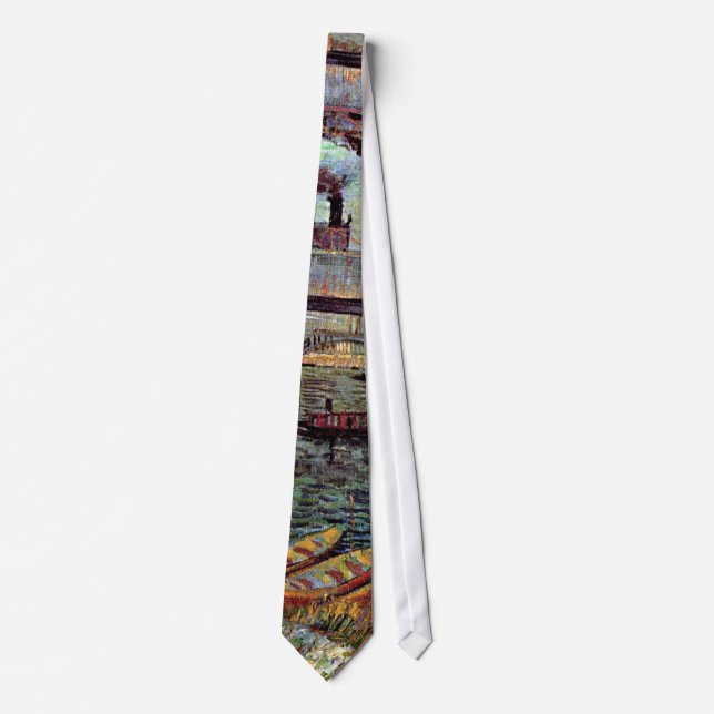 Vincent Van Gogh - Bridges Across The Seine Tie (Front)