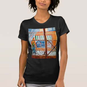 Vincent Van Gogh - Butchers Shop From A Window T-Shirt