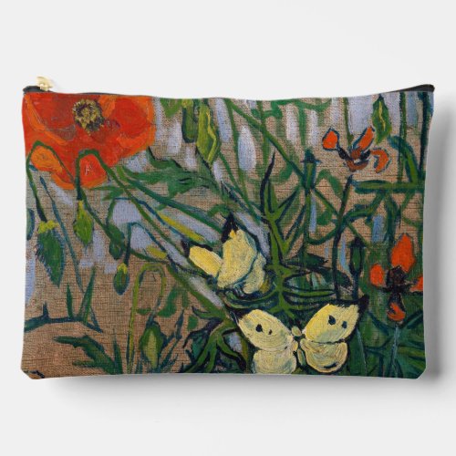 Vincent van Gogh _ Butterflies and Poppies Accessory Pouch