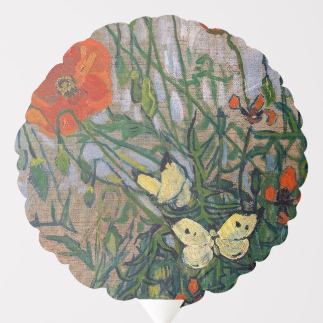 Vincent van Gogh - Butterflies and Poppies Balloon (Front)