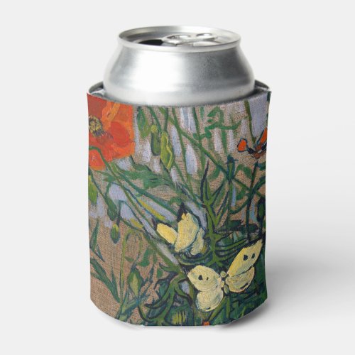 Vincent van Gogh _ Butterflies and Poppies Can Cooler