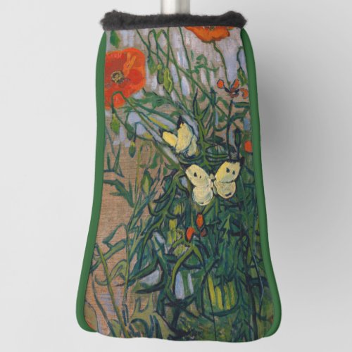 Vincent van Gogh _ Butterflies and Poppies Golf Head Cover