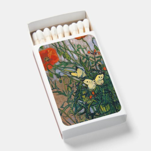 Vincent van Gogh _ Butterflies and Poppies Matchboxes