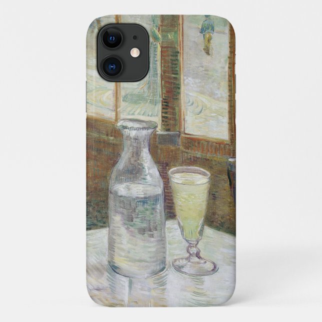 Vincent Van Gogh Cafe Table with Absinthe Case-Mate iPhone Case (Back)