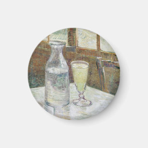 Vincent Van Gogh Cafe Table with Absinthe Magnet
