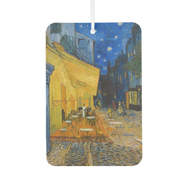 Vincent van Gogh - Cafe Terrace at Night Air Freshener (Front)
