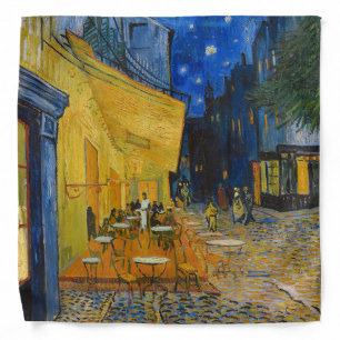 Vincent van Gogh - Cafe Terrace at Night Bandana