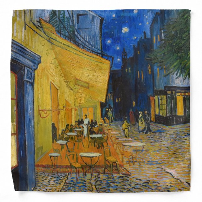 Vincent van Gogh - Cafe Terrace at Night Bandana (Front)