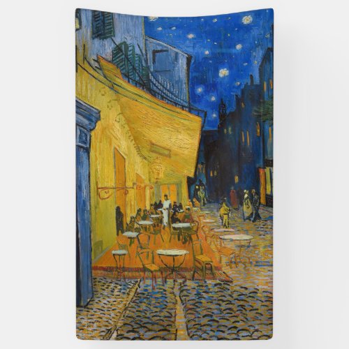 Vincent van Gogh _ Cafe Terrace at Night Banner