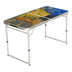Vincent van Gogh - Cafe Terrace at Night Beer Pong Table