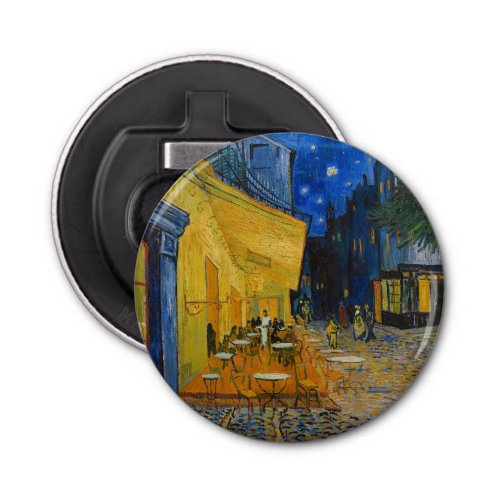 Vincent van Gogh _ Cafe Terrace at Night Bottle Opener