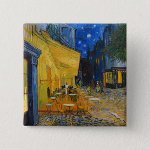 Vincent van Gogh - Cafe Terrace at Night Button