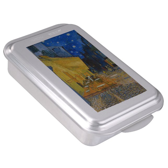 Vincent van Gogh - Cafe Terrace at Night Cake Pan (Side)
