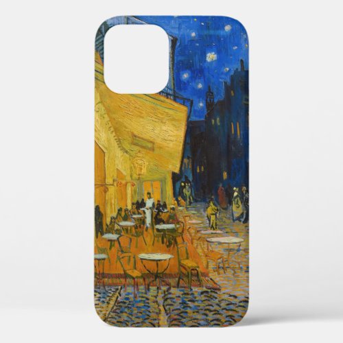 Vincent van Gogh _ Cafe Terrace at Night iPhone 12 Case