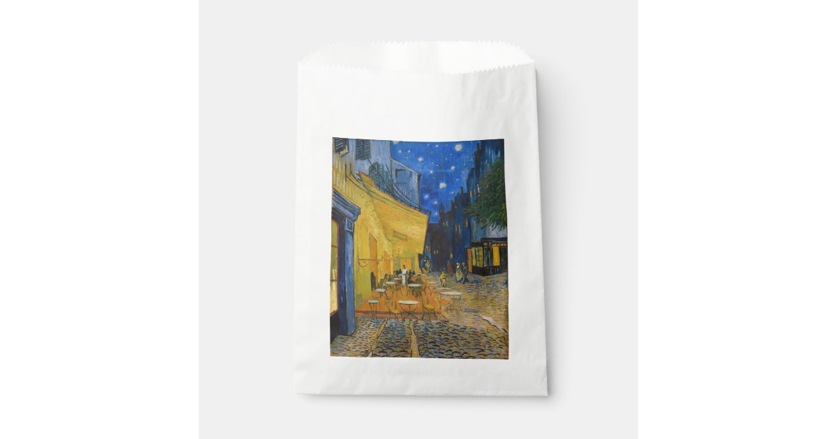 Van Gogh Café Terrace at Night Beaded Club Bag