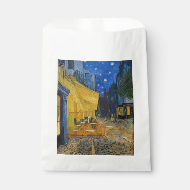 Vincent van Gogh - Cafe Terrace at Night Favor Bag (Front)