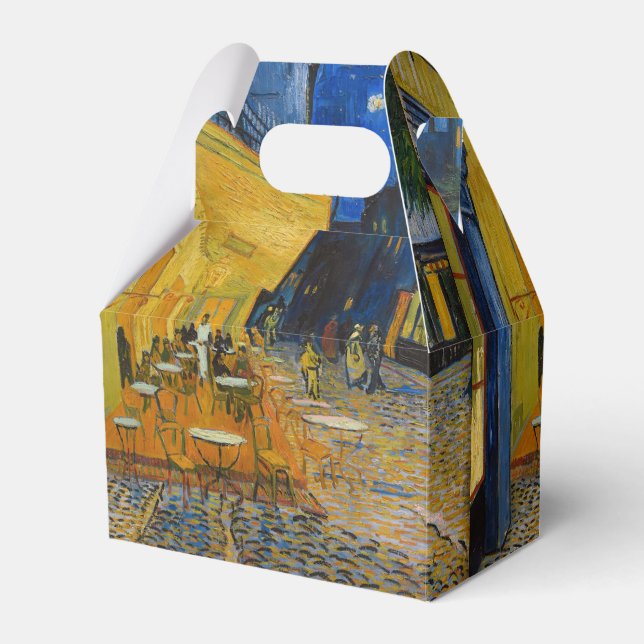 Vincent van Gogh - Cafe Terrace at Night Favor Boxes (Front Side)