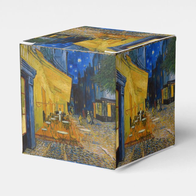 Vincent van Gogh - Cafe Terrace at Night Favor Boxes (Front Side)