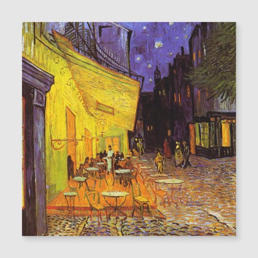 Vincent Van Gogh Cafe Terrace At Night Fine Art (Front)
