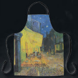 Vincent Van Gogh Cafe Terrace At Night Fine Art Apron<br><div class="desc">This painting of colorful outdoor view is a picturesque work, the vision of a relaxed spectator who enjoys the charm of his surrounding without any moral concern. The color is more profuse and the eye wanders along the steeped or dove-tailed edges of neighboring areas - irregular shapes fitted to each...</div>