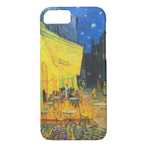Vincent Van Gogh Cafe Terrace At Night Fine Art iPhone 87 Case