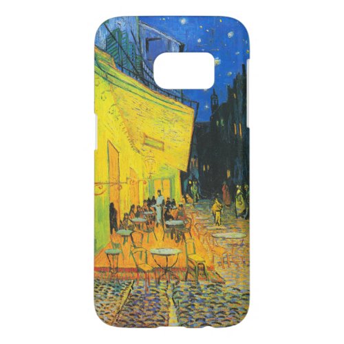 Vincent Van Gogh Cafe Terrace At Night Fine Art Samsung Galaxy S7 Case