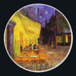 Vincent Van Gogh Cafe Terrace At Night Fine Art Ceramic Knob<br><div class="desc">Vincent Van Gogh Cafe Terrace At Night Fine Art Vincent Willem van Gogh was a Dutch Post-Impressionist painter whose work, notable for its rough beauty, emotional honesty and bold color, had a far-reaching influence on 20th-century art. His output includes portraits, self portraits, landscapes and still lifes of cypresses, trees in...</div>