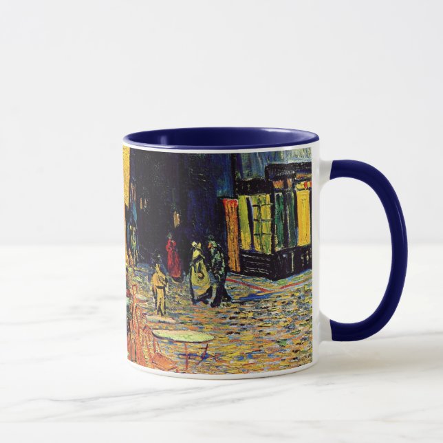 Vincent Van Gogh - Cafe Terrace At Night Fine Art Mug (Right)