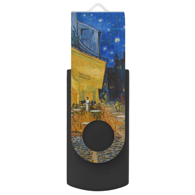 Vincent van Gogh - Cafe Terrace at Night Flash Drive (Front Vertical)
